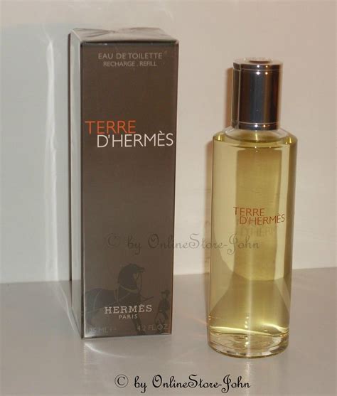 terre d hermes recharge|terre d'hermes perfume refill.